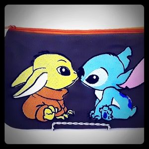 Baby Yoda and Stitch Crossbody